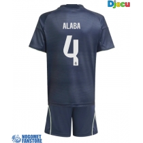 Real Madrid David Alaba #4 Gostujuci Dres za djecu 2025-26 Kratak Rukav (+ Kratke hlače)